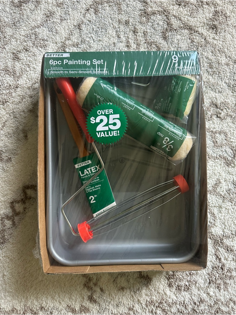 6pc Painting Set – 9in. High Density Knit! Brand NEW!